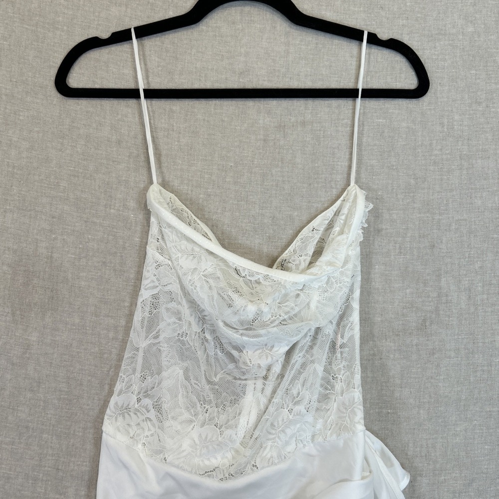Free People Intimately Lace Body Suit Ivory NWT Medium - Picture 3 of 16
